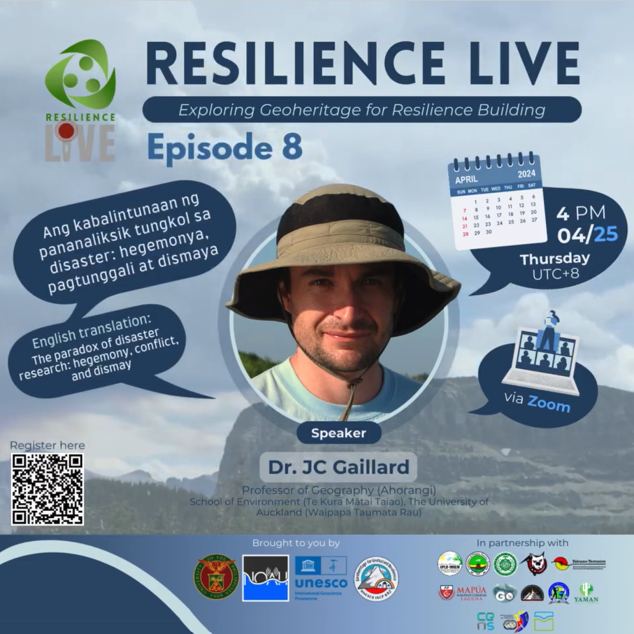 Resilience Live: Exploring Geoheritage for Resilience Building