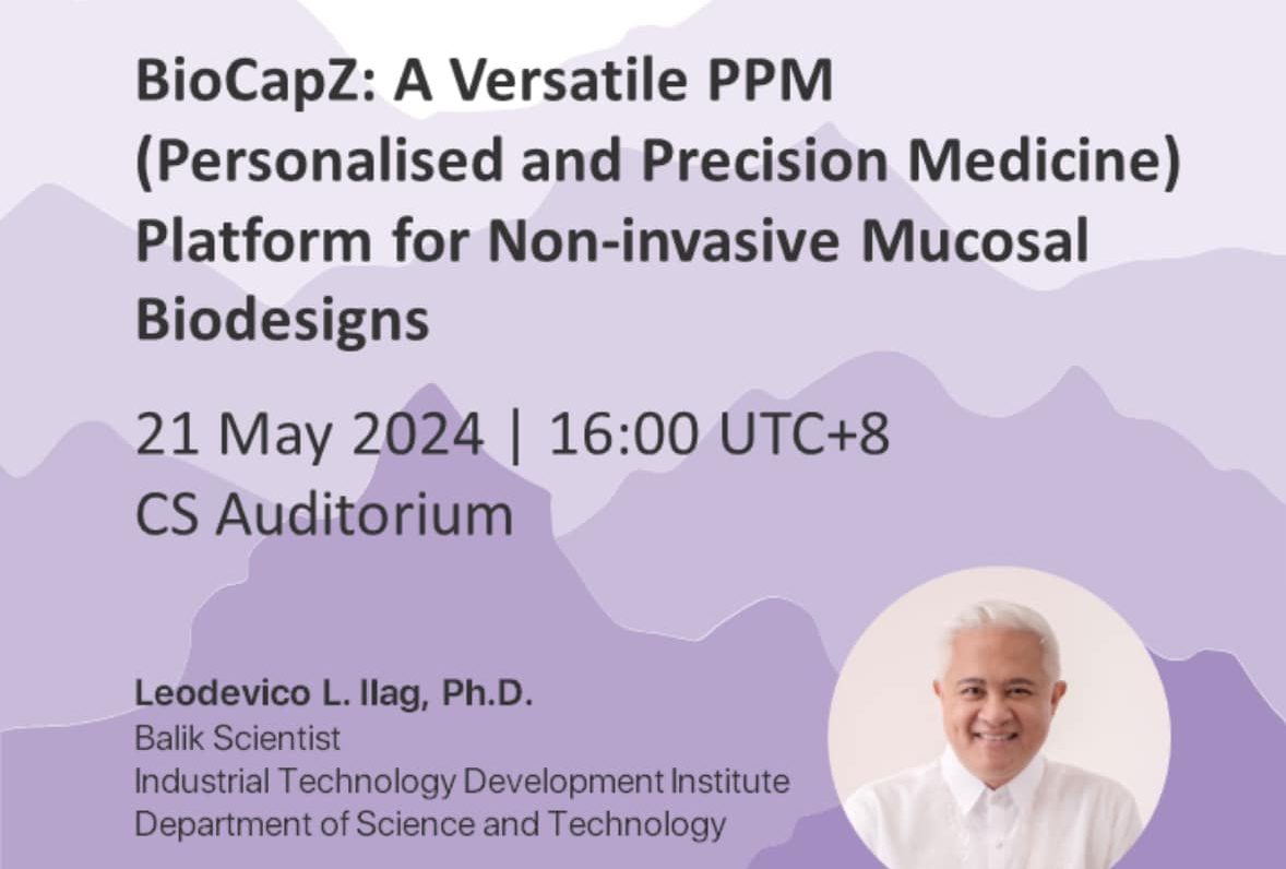 BioCapZ: A Versatile PPM (Personalised and Precision Medicine) Platform for Non-invasive Mucosal Biodesigns