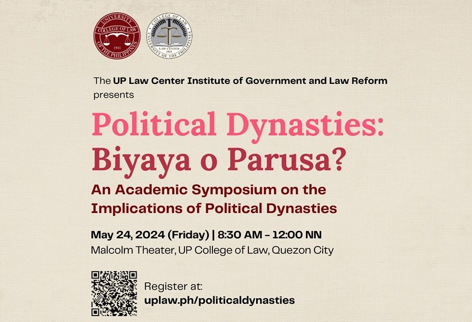 Political Dynasties: Biyaya o Parusa?