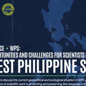 Science x WPS: Opportunities and Challenges for Scientific Work in the West Philippine Sea