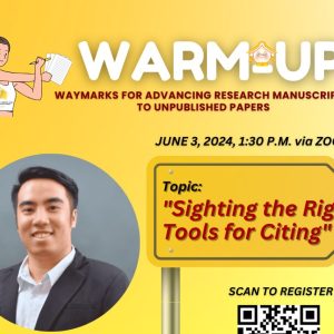 WARM-UP (Waymarks for Advancing Research Manuscripts to Unpublished Papers)