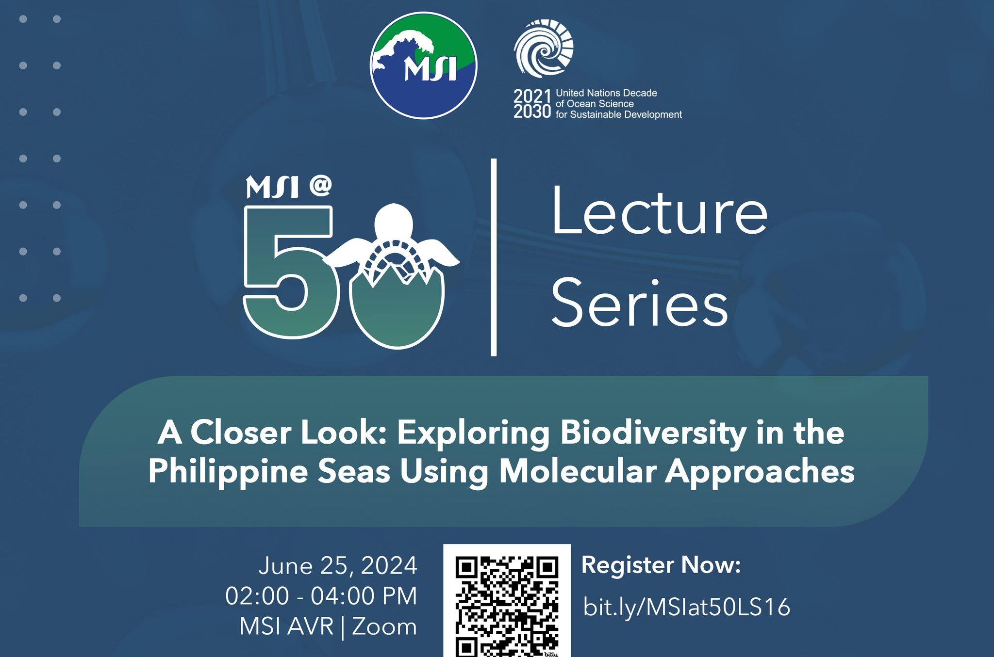 A Closer Look: Exploring Biodiversity in the Philippine Seas Using Molecular Approaches