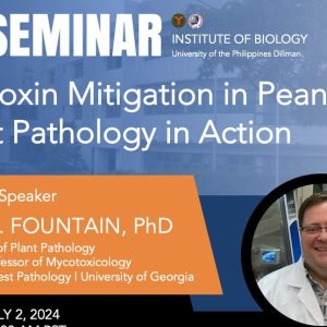 Aflatoxin Mitigation in Peanuts: Plant Pathology in Action