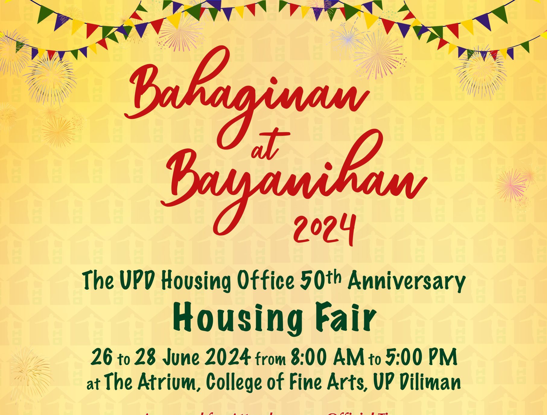 Bahaginan at Bayanihan 2024 Housing Fair