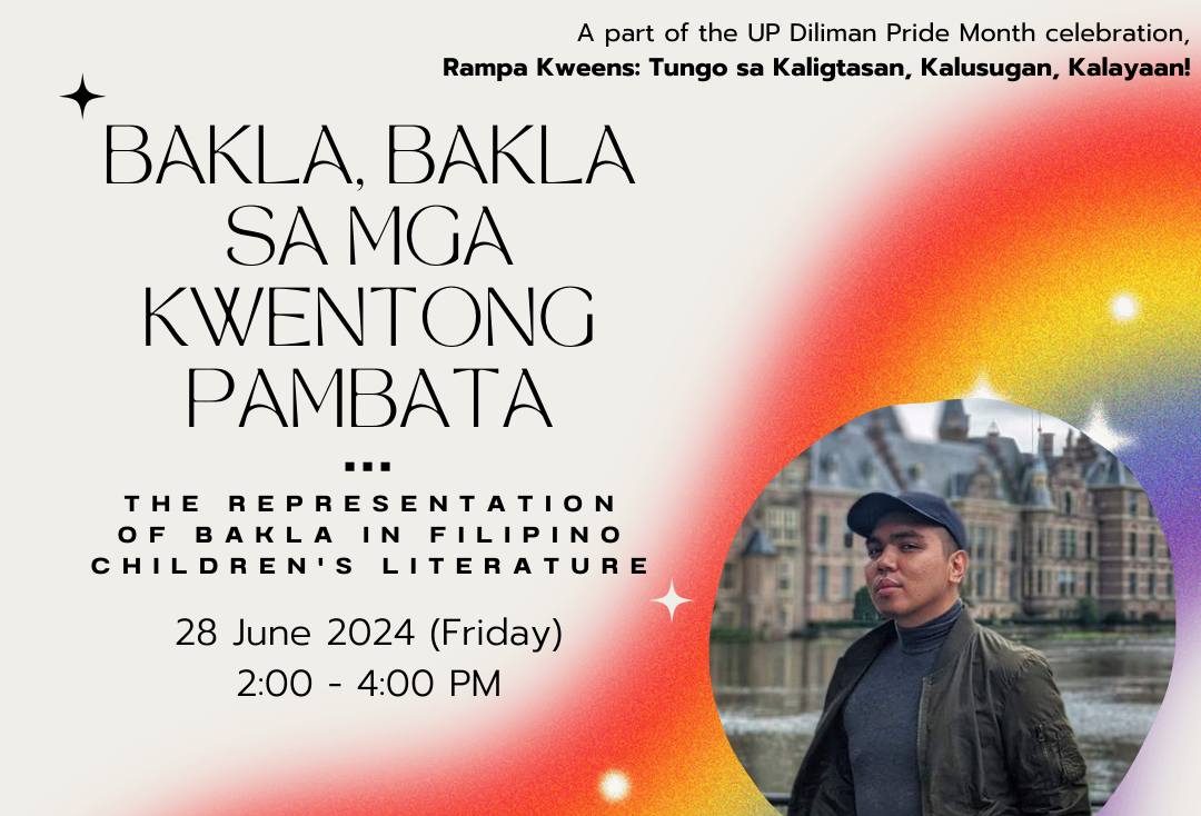 Bakla, Bakla sa mga Kwentong Pambata: The Representation of Bakla in Filipino Children’s Literature