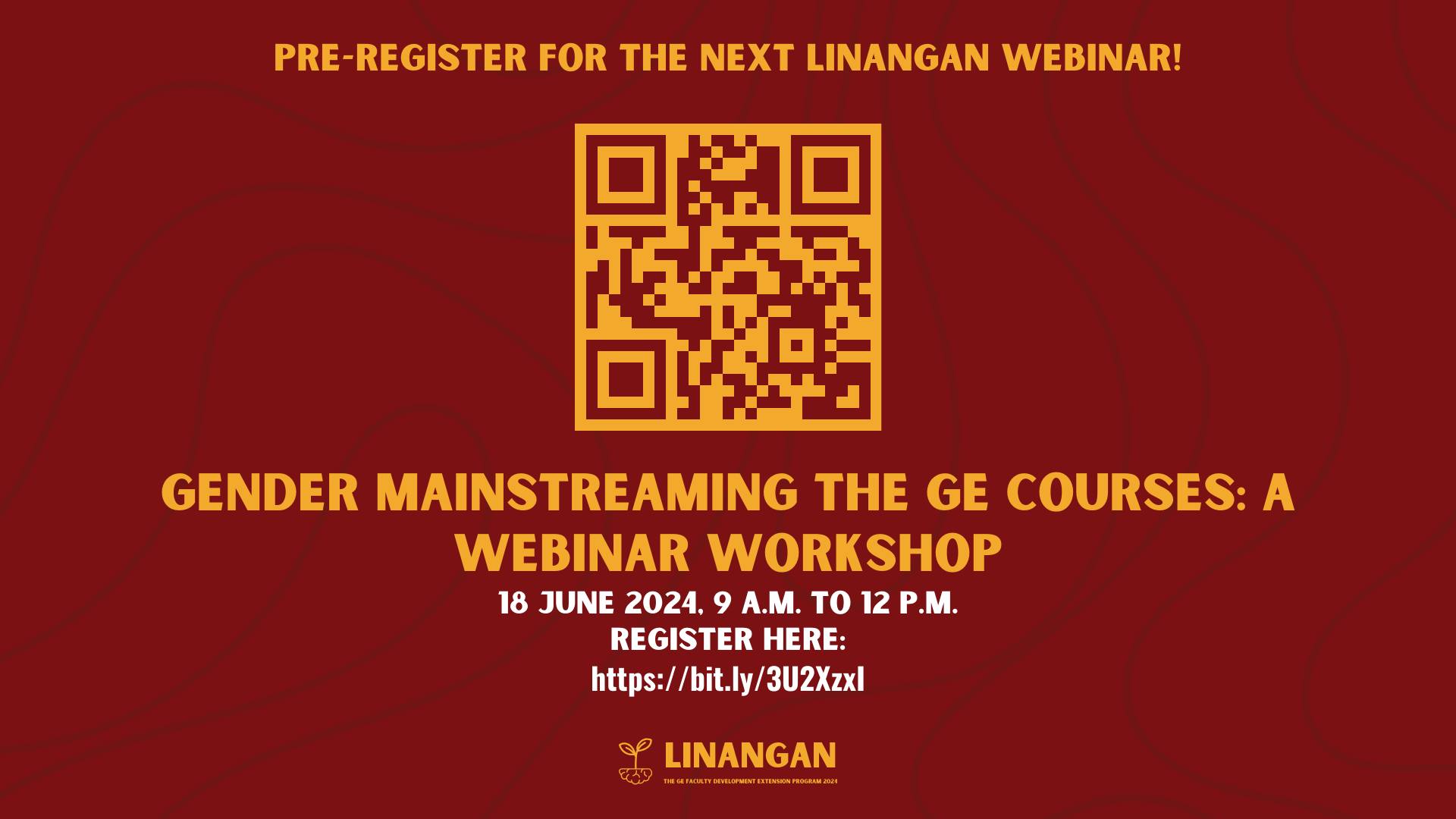 Gender Mainstreaming the GE Courses: A Webinar Workshop