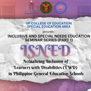 Inclusive and Special Needs Education Seminar Series