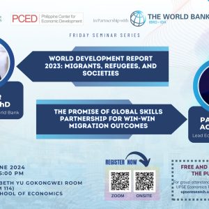 UPSE-PCED Friday Seminar Series