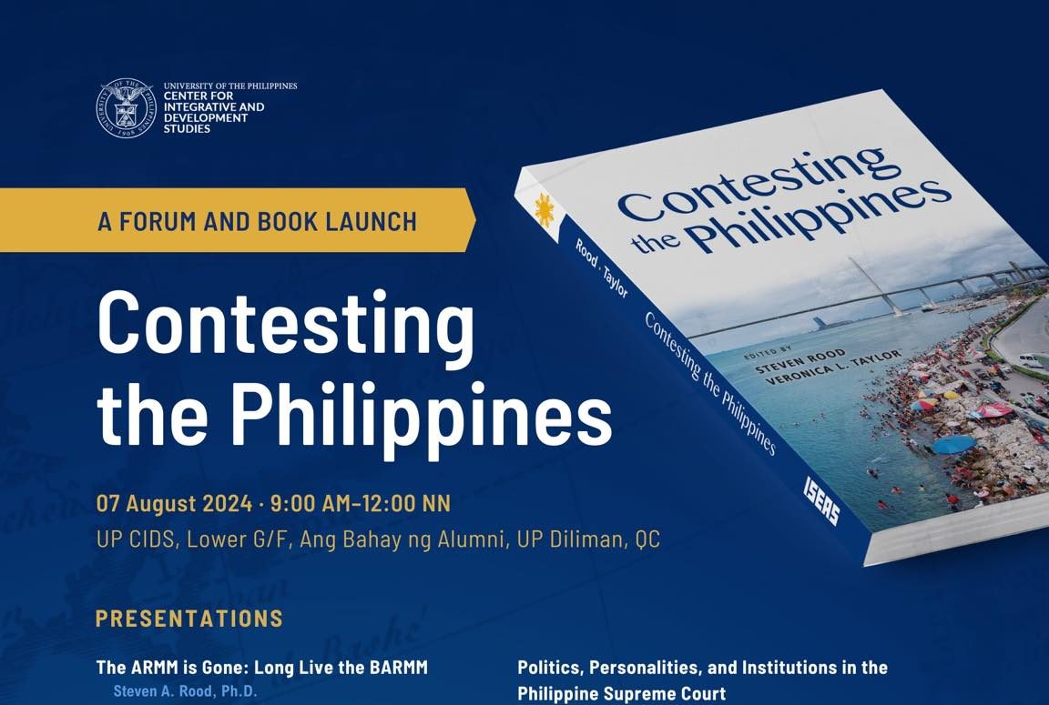 Contesting the Philippines: A Forum and Book Launch