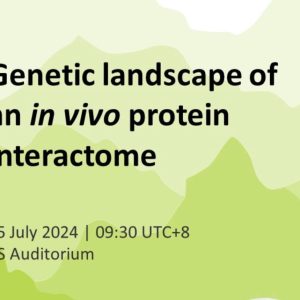 Genetic Landscape of an In Vivo Protein Interactome