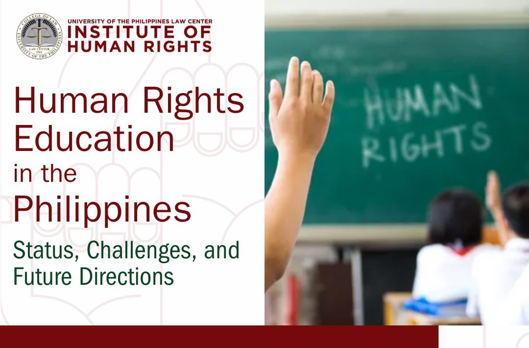 Human Rights Education in the Philippines: Status, Challenges, and Future Directions