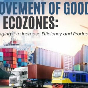 Movement of Goods in Ecozones: Managing It to Increase Efficiency and Productivity