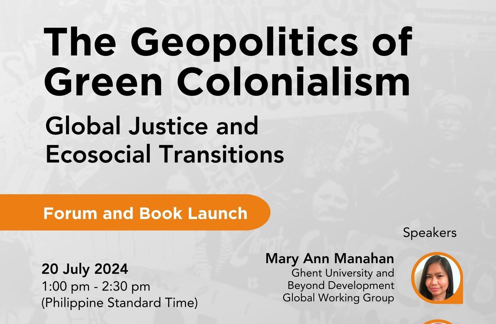 The Geopolitics of Green Colonialism: Global Justice and Ecosocial Transitions