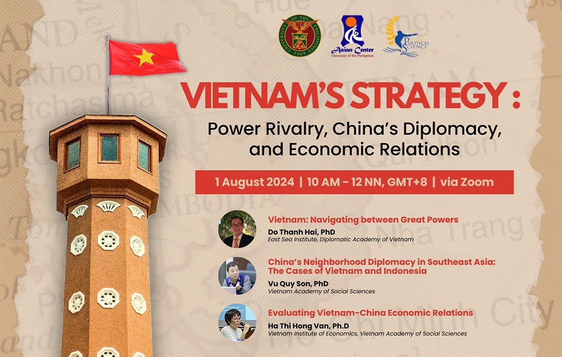 Vietnam’s Strategy: Power Rivalry, China’s Diplomacy, and Economic Relations