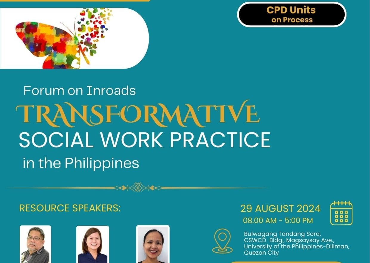 Forum on Inroads: Transformative Social Work Practice in the Philippines