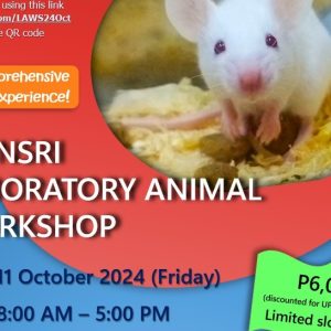 UP NSRI Laboratory Animal Workshop