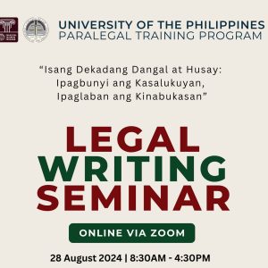 10th Anniversary Special: Legal Writing Seminar