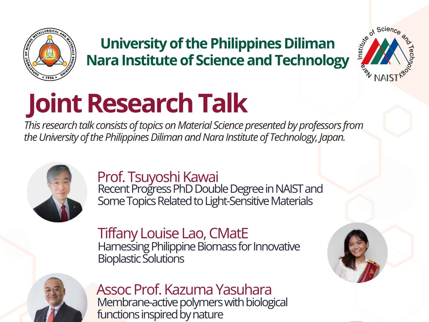 Research Talk on Material Science