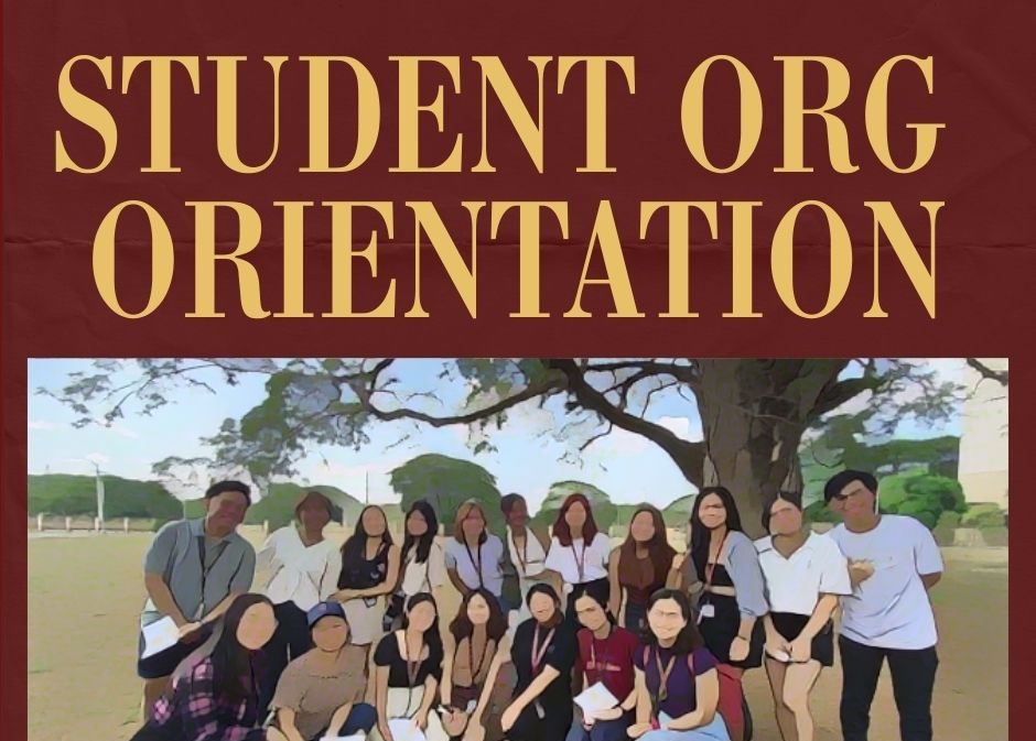 Student Organization Orientation