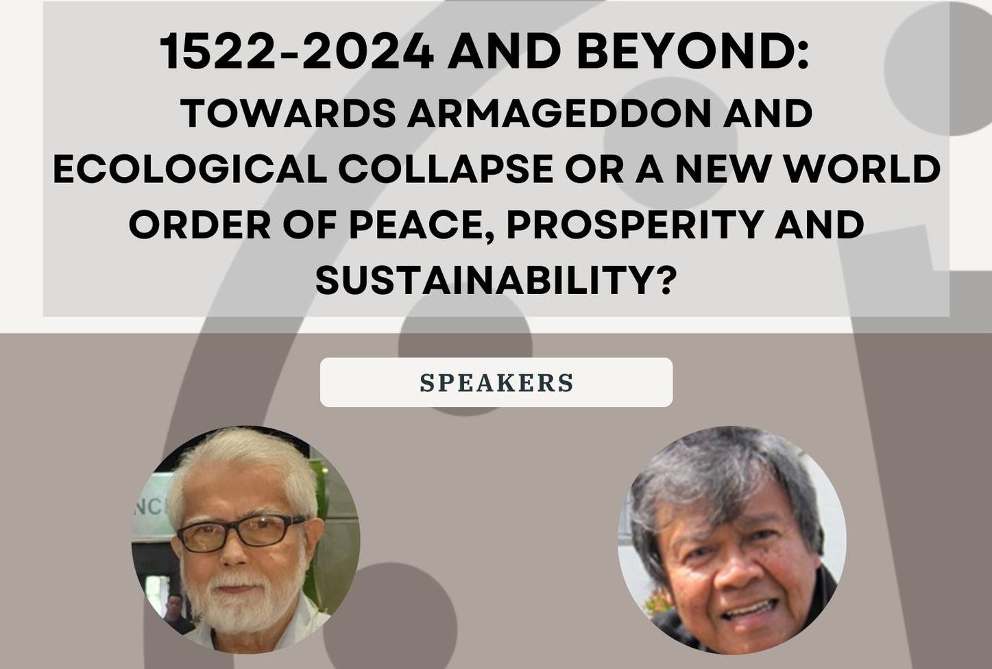 522–2024 and Beyond: Towards Armageddon and Ecological Collapse or a New World Order of Peace, Prosperity and Sustainability?