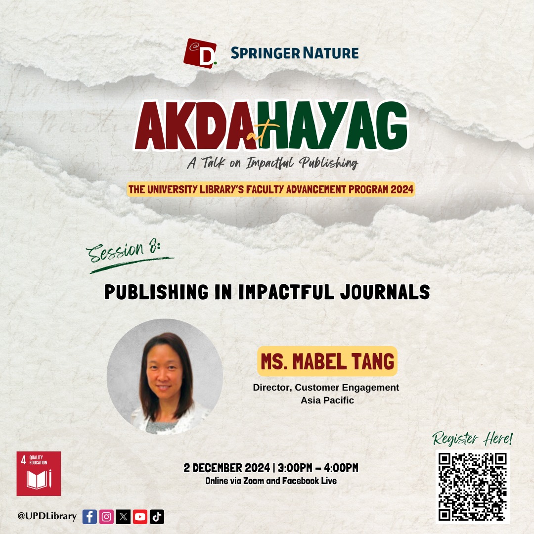 Akda at Hayag: A Talk on Impactful Publishing