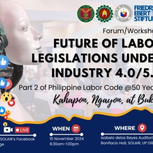 Future of Labor Legislations Under Industry 4.0/5.0