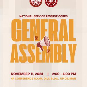 NSRC Reservists General Assembly