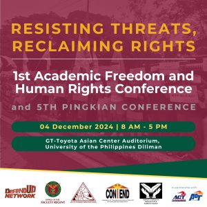 Resisting Threats, Reclaiming Rights: 1st Academic Freedom and Human Rights Conference