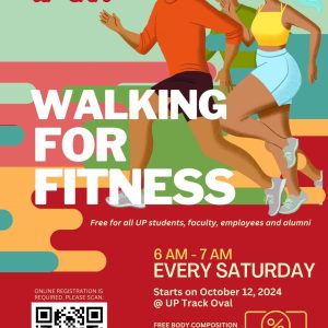 Walking for Fitness at UP Diliman