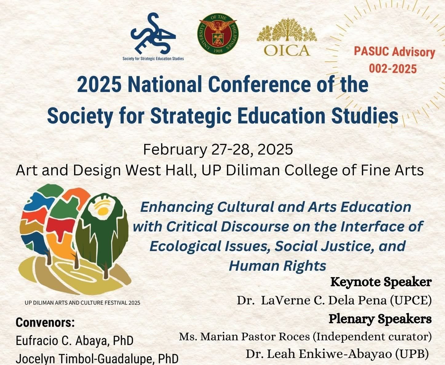 2025 National Conference of the Society for Strategic Education Studies