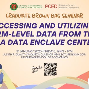 Graduate Brown Bag Seminar: Accessing and Utilizing Firm-Level Data From the PSA Data Enclave Center