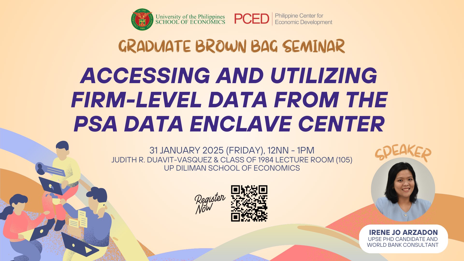 Graduate Brown Bag Seminar: Accessing and Utilizing Firm-Level Data From the PSA Data Enclave Center