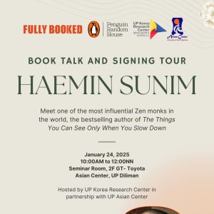 Book Talk and Signing Tour of Haemin Sunim