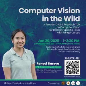 Computer Vision in the Wild: Fireside Chat and Research Talk with Rangel Daroya