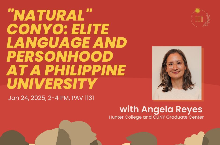 ‘Natural’ Conyo: Elite Language and Personhood at a Philippine University