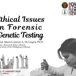 Ethical Issues in Forensic Genetic Testing