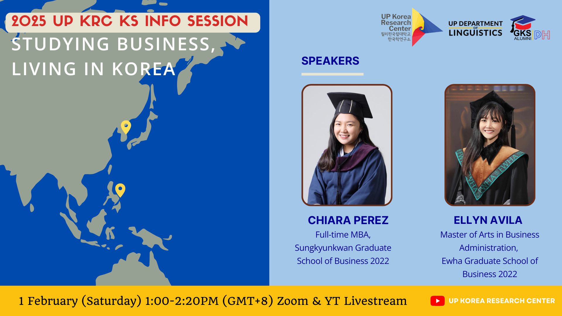 2025 UP KRC Korean Studies Info Session: Studying Business, Living in Korea