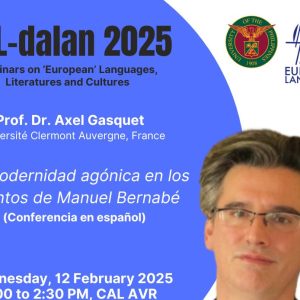 DEL-dalan 2025: Seminars on ‘European’ Languages, Literatures and Cultures