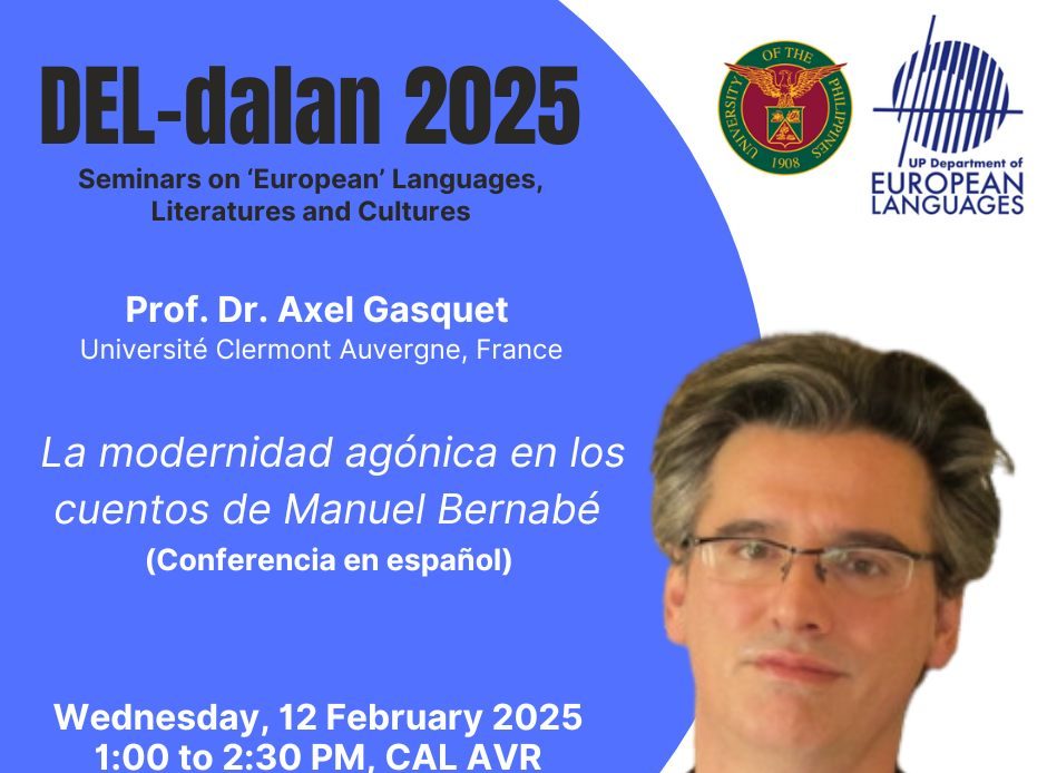 DEL-dalan 2025: Seminars on ‘European’ Languages, Literatures and Cultures