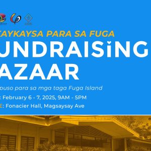 Agkaykaysa para sa Fuga: Fundraising Bazaar