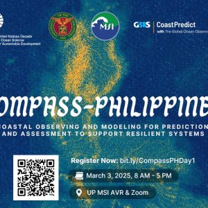 COMPASS Philippines: Coastal Observing and Modeling for Prediction and Assessment to Support Resilient Systems