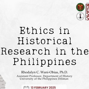 Ethics in Historical Research in the Philippines