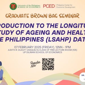 Introduction to the Longitudinal Study of Ageing and Health in the Philippines Dataset