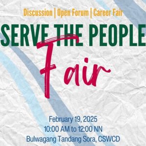 Linggo ng CSWCD 2025: Serve the People Fair