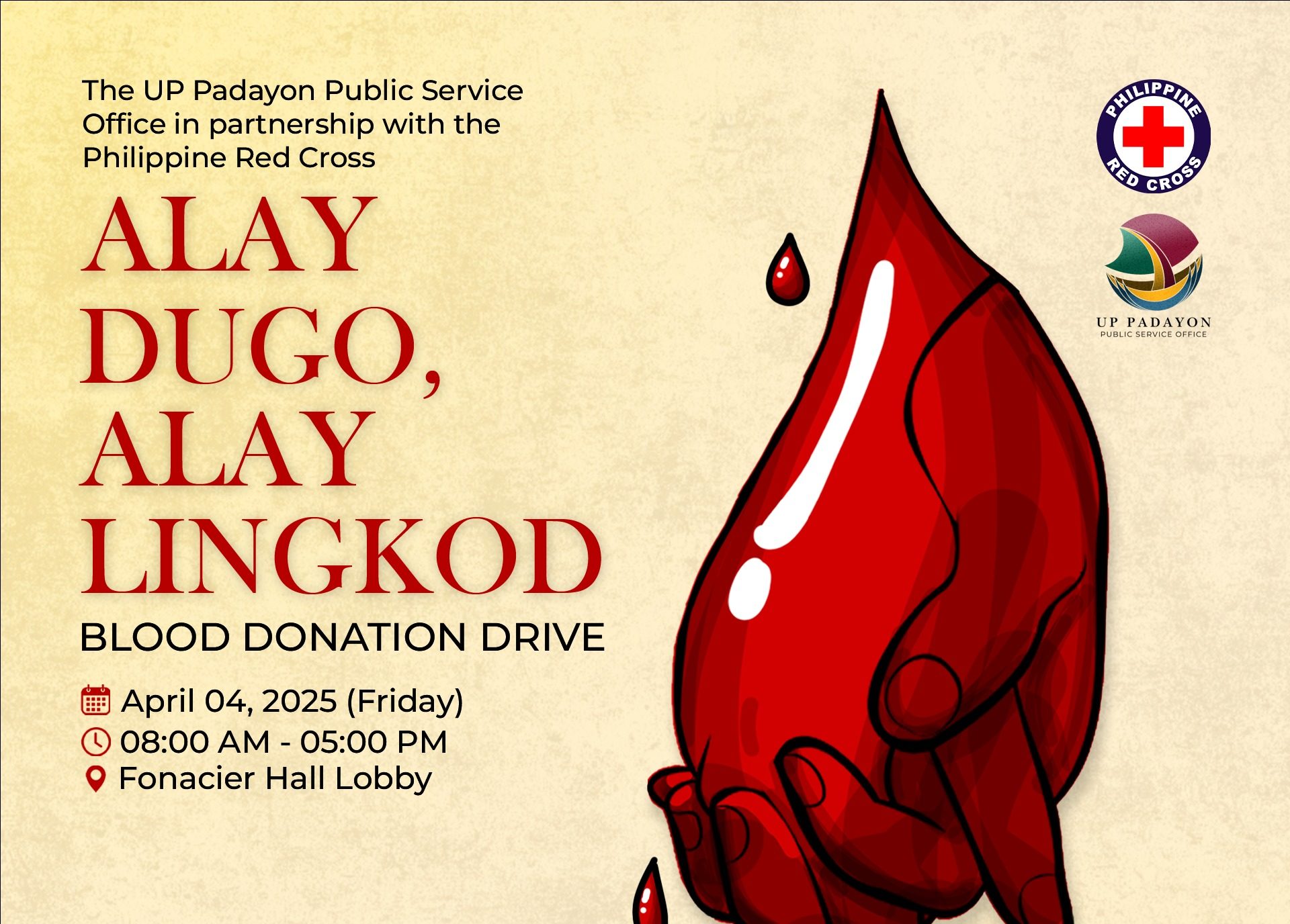 Alay Dugo, Alay Lingkod: Blood Donation Drive