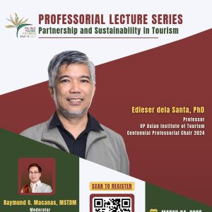 Professorial Lecture Series: Partnership and Sustainability in Tourism