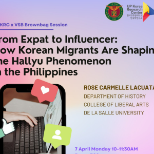 From Expat to Influencer: How Korean Migrants Are Shaping the Hallyu Phenomenon in the Philippines