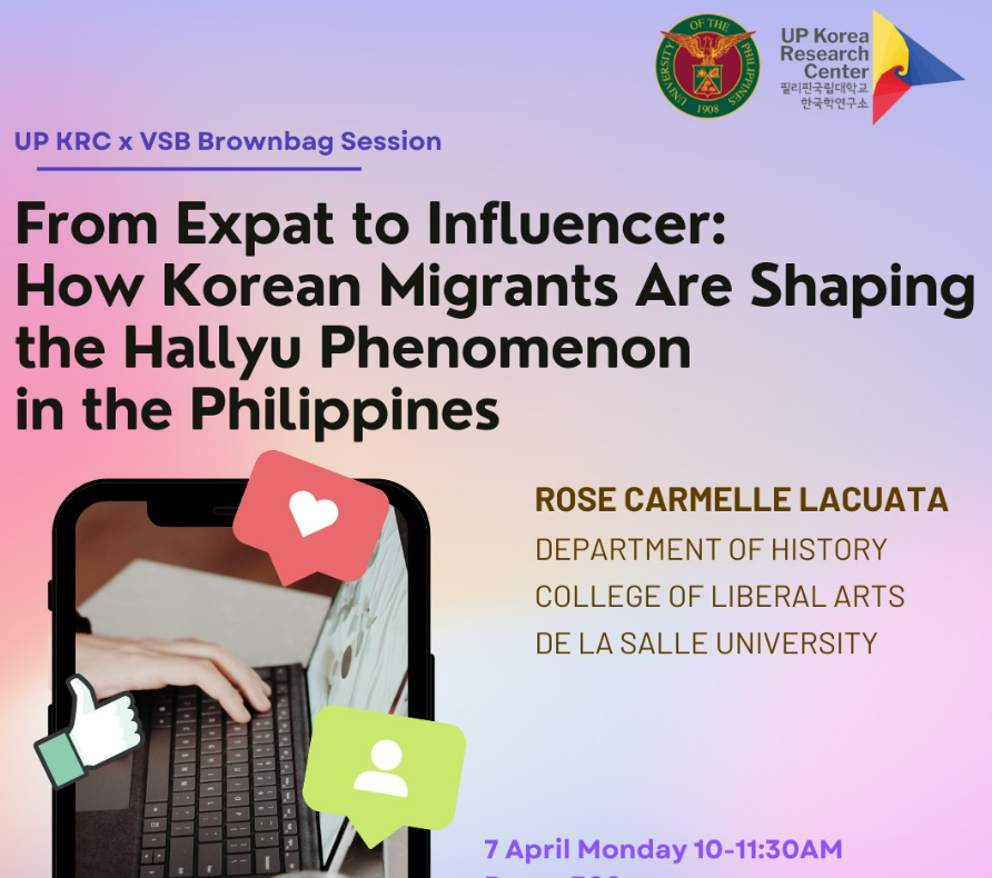 From Expat to Influencer: How Korean Migrants Are Shaping the Hallyu Phenomenon in the Philippines