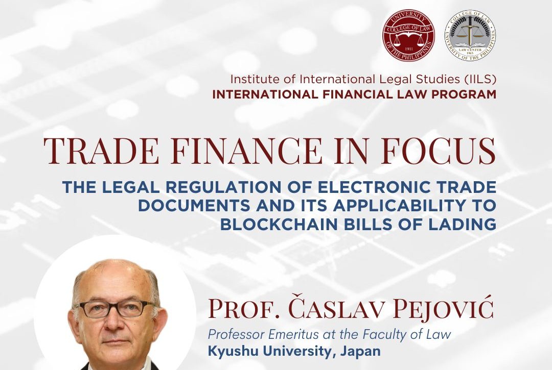 Trade Finance in Focus: The Legal Regulation of Electronic Trade Documents and Its Applicability to Blockchain Bills of Lading