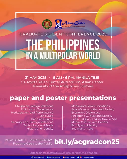 2025 Graduate Student Conference: The Philippines in a Multipolar World